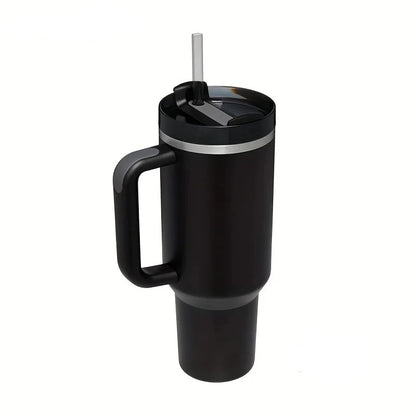 Mug isotherme avec paille - 1,2 L