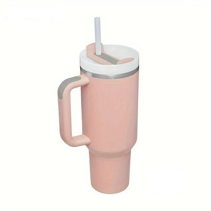 Mug isotherme avec paille - 1,2 L